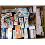 28 various boxed and bagged mixed scale plastic and vac form/resin aircraft kits to include