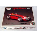 A Revival of Italy Model No. 86101 1/20 scale metal kit for an Alfa Romeo 159 1951 racing car,