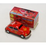 A battery operated Misdirection Fire Chief VW Beetle