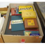 A large collection of 20th century board games, to include Scoop, Mah-Jong, chess and Monopoly