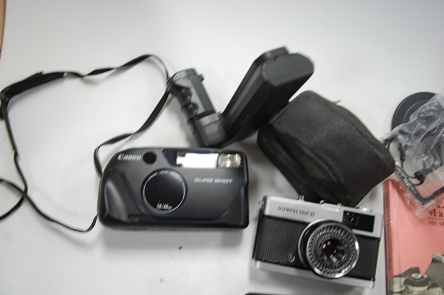 A Pentax ME series camera, in fitted case with various lenses and accessories; together with various - Image 3 of 8