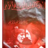 A quantity of music posters to include Marillion