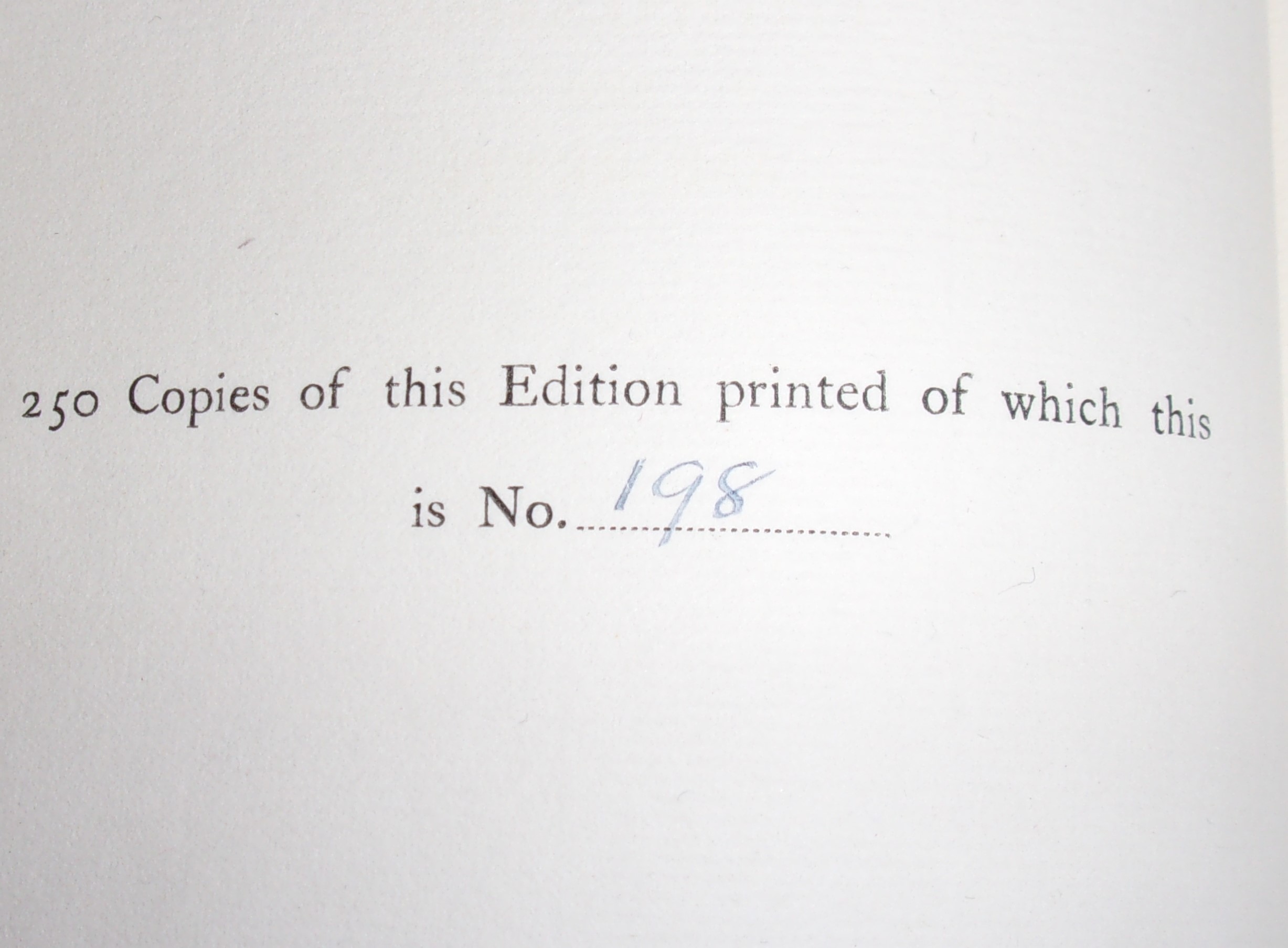 SPENSER, Edmund. Epithalamion and Amoretti. John & E Bumpus, London, 1903, limited edition 198/ - Image 2 of 4