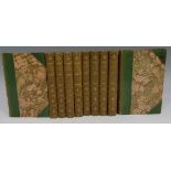 The Novels of Jane Austen (in Ten Volumes). Dent, London, 1898 1 st thus. In 10 half leather