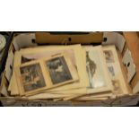 A collection of various late 19th and early 20th century photographs, to include topographical and