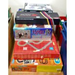 A collection of various childrens toys and remote control vehicles, to include Micro Scalextric,