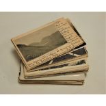 A collection of Edwardian and later postcards, mainly being British topographical views