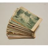 A collection of assorted 19th century and later English and continental greetings cards