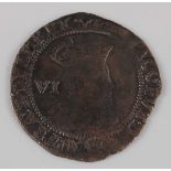 England, James I (1603-1625) sixpence,