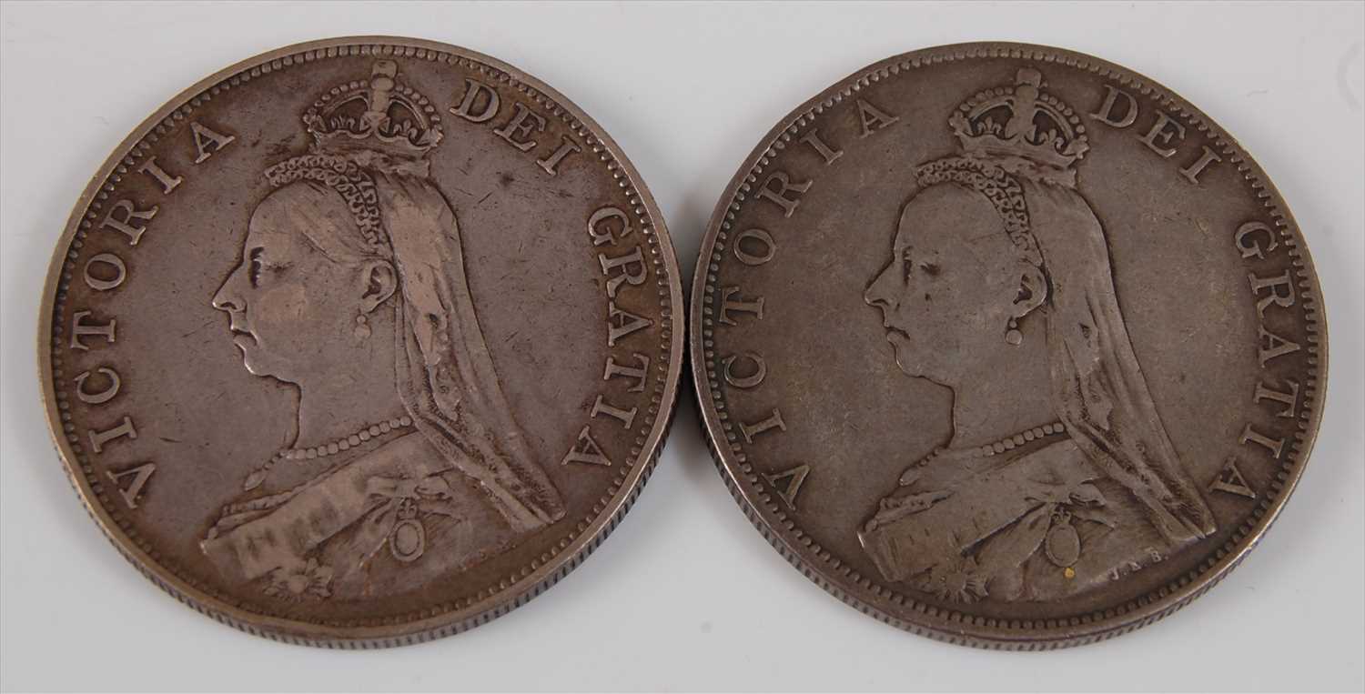 Great Britain, 1887 double florin,