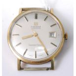 A gent's Tissot Visodate Seastar 7 steel and gold plated manual wind wristwatch, having signed