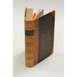 A Victorian leather bound volume 'Ministers Portraits', dated 1855