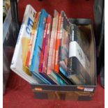 A box of miscellaneous childrens annuals, to include Doctor Who, The Professionals, Victory book for