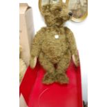 A large Steiff teddy-bear 1907 Brown 70, in brown mohair, limited edition No.1405 of 5000, boxed and