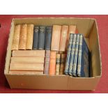 A box of miscellaneous books, to include Letters of Queen Victoria, Winston Churchill's The Second