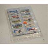 Two sets of John Player cigarette cards depicting Aircraft of the Royal Air Force, issued 1938,