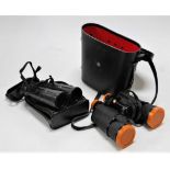 A pair of Carl Zeiss 10x40 short focusing model 9901 binoculars, in original box; together with a