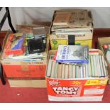 Three boxes of miscellaneous books, mainly being railway related