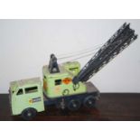 A Marx Toys Lumar Contractors Powerhouse 6-wheel crane