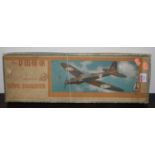 An early Frog International Model Aircraft Ltd kit for a dive-bomber, housed in the original all-