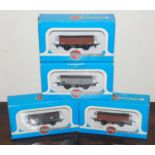 Four various boxed Airfix 00 gauge items of rolling stock, to include a Great Western Railway five-