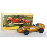 A Nicky Toys No. 239 Vanwall F1 race car, finished in bronze with racing No. 35 and black hubs and