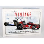 A GMP No. 7121 Vintage Series Sprint Car Kit, appears as issued, all components housed on the