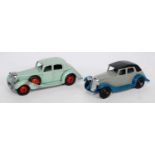 DGM Autocraft 1936 Jaguar 2.5 litre saloon, light green with red wheels, a few chips, not boxed (G);