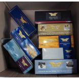 Eight various boxed mixed scale Corgi Aviation Archive diecast aircraft, mixed examples to include