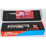 A Tekno 1/50 scale boxed model of a Wilson McCurdy Scania R620 Topline tractor unit with bulk