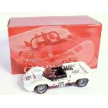 An Exoto Racing Legends No. RLG 181147 1/18 scale model of a Chaparral 2/2C 1965 LA Times Grand Prix
