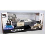 An RC2 Official Merchandise 1/18 scale of a 1974 The Blues Brothers 'Bluesmobile', comprising of