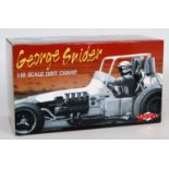 A GMP 1/18 scale model of a George Snider MVS Dirt Champ race car model No. G1800506 limited edition