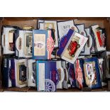 Two boxes containing a large quantity of 120+ Lledo Days Gone miniature diecasts, mixed series and