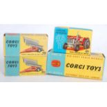 Four various Corgi Toys empty diecast model boxes to include No. 66, No. 53 and 2x No. 51, all