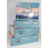 Four various boxed Corgi Aviation Archive Military Air Power Thunder in the Skies diecast