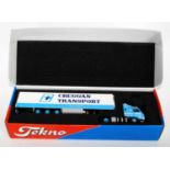 A Tekno The Irish Collection 1/50 scale boxed model of a Creggan Transport Scania 143M 500 tractor