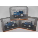 A Universal Hobbies 1/32 scale Ford diecast tractor group to include model No. UH4023 Ford TW30 4x4,