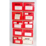 Ten various boxed as issued 1/43 scale Starter Kits mixed high speed racing and classic car examples
