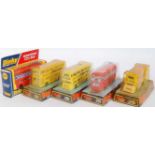 A Dinky Toys boxed and bubble packed public transport diecast group to include 3x No. 295