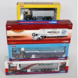 A Corgi Toys 1/50 scale Hauliers of Renown and Rigid Tippers diecast group, four examples, all