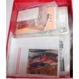 One box containing a quantity of various mixed Classic Car and High Speed Racing Kit transfers and