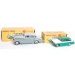A Dinky Toys boxed saloon group, two examples to include No.189 Triumph Herald, together with No.