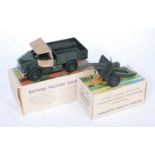 A Britains boxed military equipment lead hollowcast military vehicle group, comprising No.1877