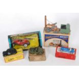 A collection of mixed British diecast models, to include a Triang Spot-On No.279 PB Midget, a