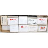 Ten various boxed mixed 1/43 scale resin and white metal Classic Car and High Speed Racing kits to