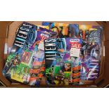 A collection of Aliens by Kenner 1992 release carded action figure and alien figure group, to