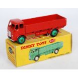 Dinky Toys, 420, Forward Control Lorry, red body with red chassis, green hubs, in the original all