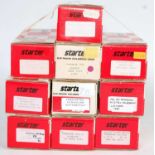 Ten various boxes of Starter 1/43 scale resin classic car and high speed racing kits to include a