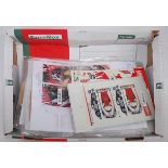 One box containing a quantity of mixed scale Classic Car and High Speed Racing kit transfers and